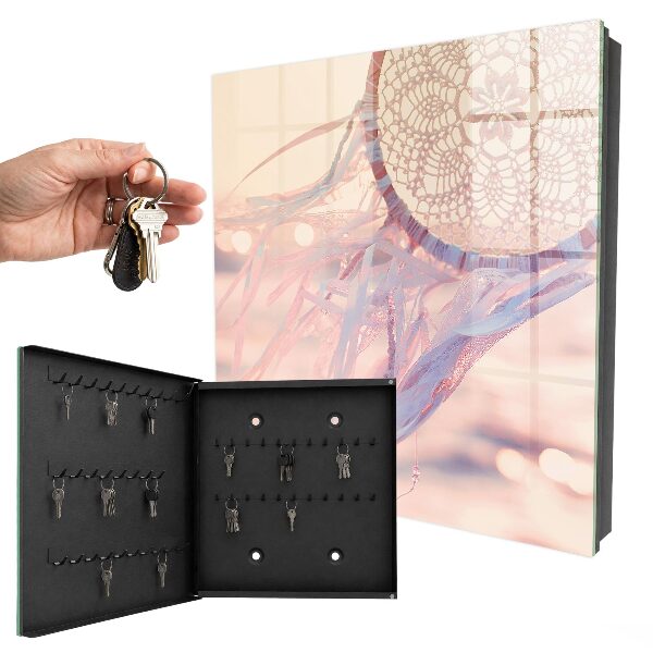 Key cabinet for wall Lace decoration