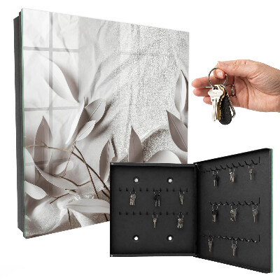 Key cabinet for wall Leaf fabric