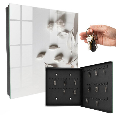 Key storage box White sheets