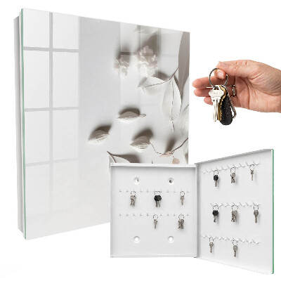 Key storage box White sheets