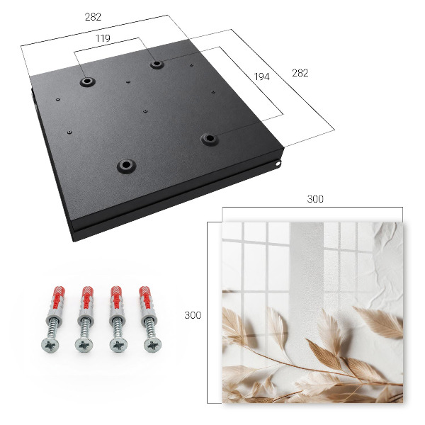 Key cabinet for wall Gentle nature