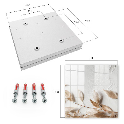 Key cabinet for wall Gentle nature