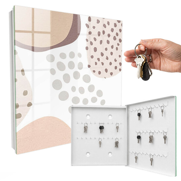 Key storage box Organic shapes