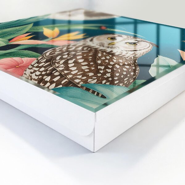 Key storage box Exotic landscape