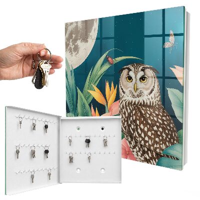 Key storage box Exotic landscape