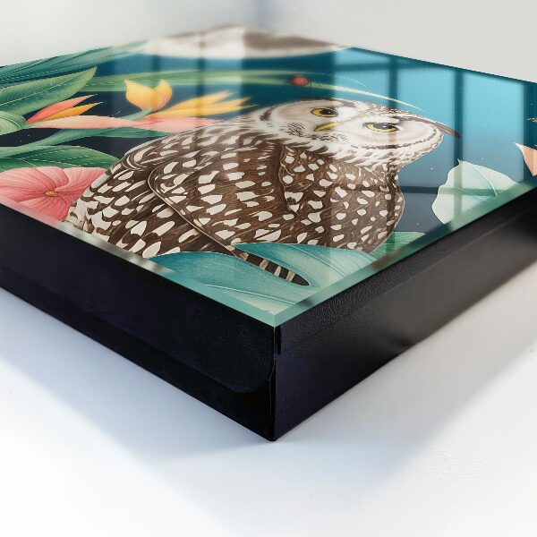 Key storage box Exotic landscape