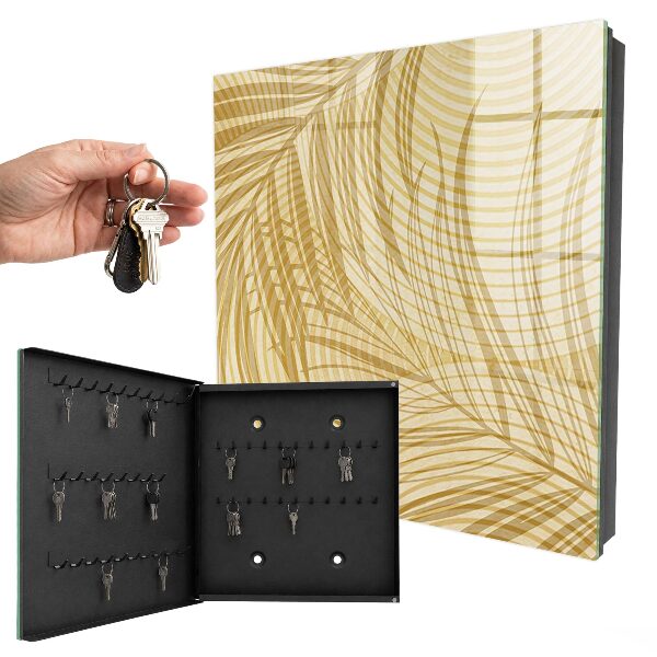 Key storage box Leaves of nature