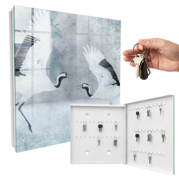 Key cabinet for wall Cranes in flight