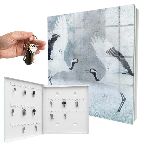 Key cabinet for wall Cranes in flight