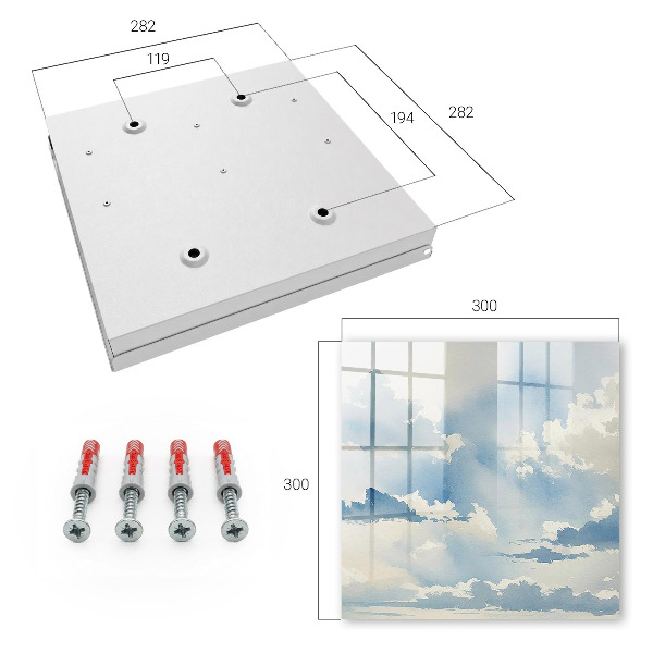 Key box Clouds in the sky