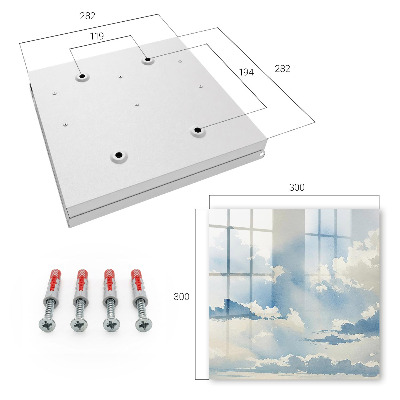 Key box Clouds in the sky