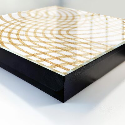 Key cabinet for wall Curly lines