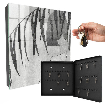 Key box Gray leaves