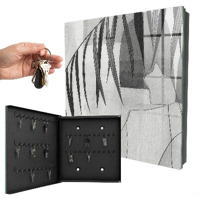 Key box Gray leaves