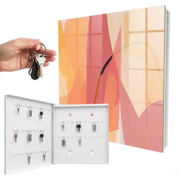 Key cabinet for wall Colorful bows