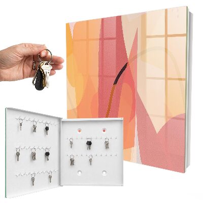 Key cabinet for wall Colorful bows