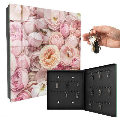 Key box Beautiful rose
