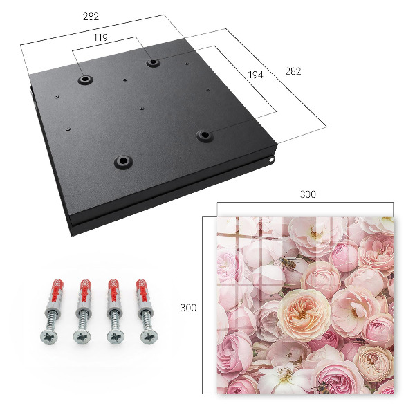 Key box Beautiful rose