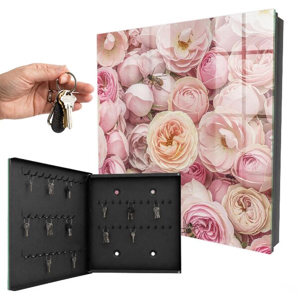 Key box Beautiful rose
