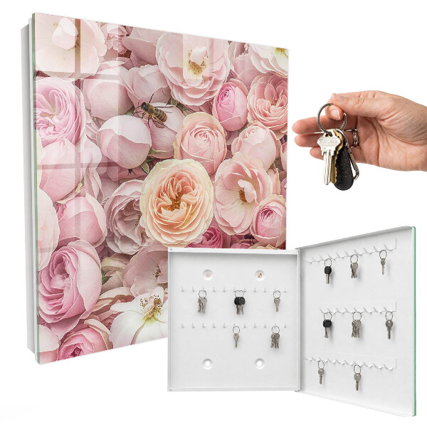 Key box Beautiful rose