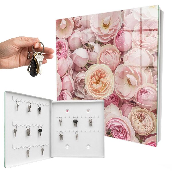 Key box Beautiful rose