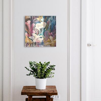 Key cabinet for wall Abstract nature