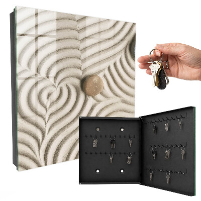 Key storage box Zen composition