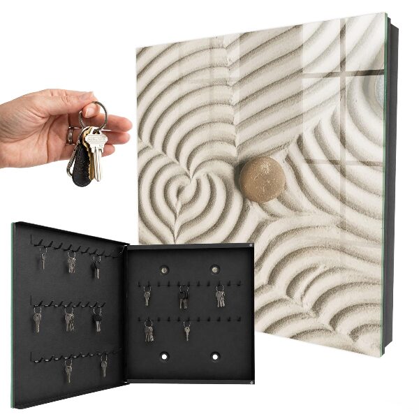 Key storage box Zen composition