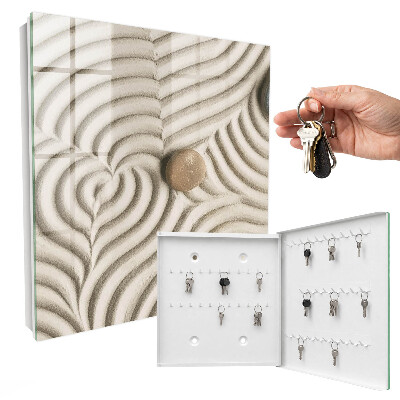 Key storage box Zen composition