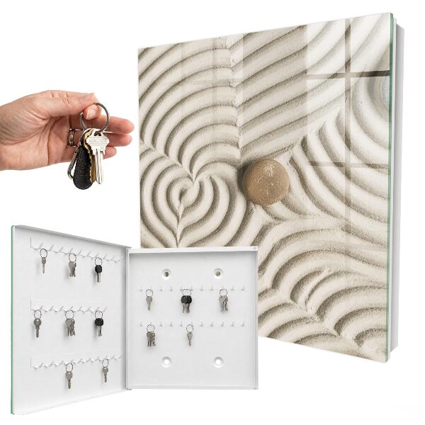 Key storage box Zen composition