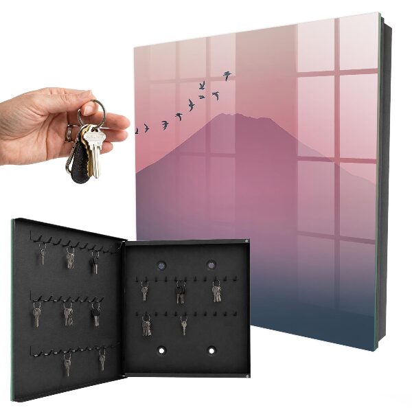 Key storage box Peaceful nature