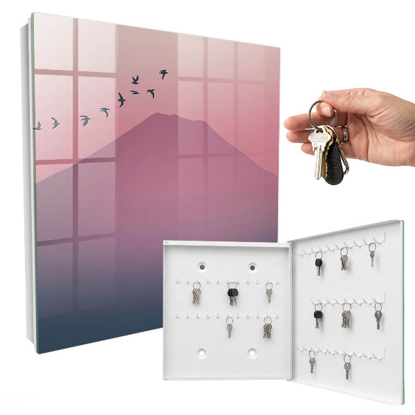 Key storage box Peaceful nature
