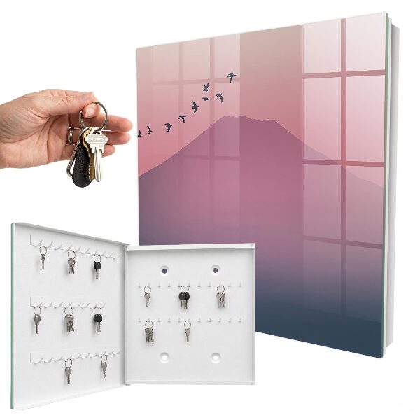 Key storage box Peaceful nature