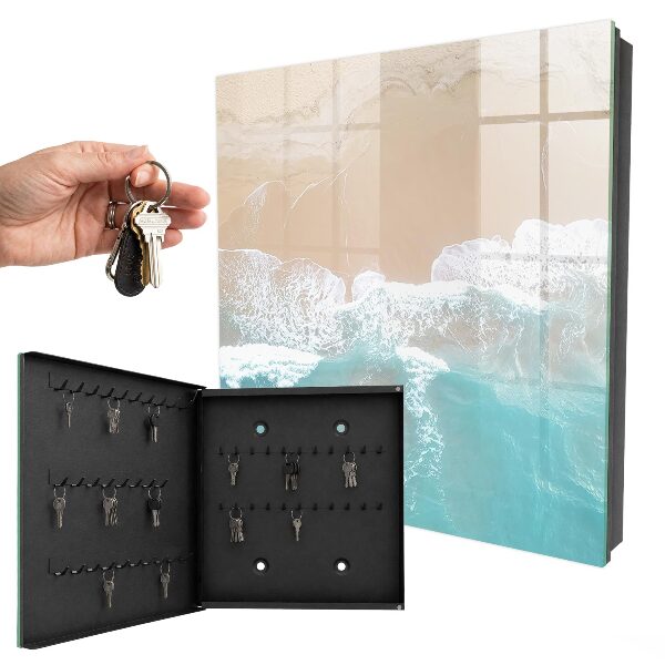 Key cabinet for wall Relaxing on the beach