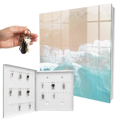 Key cabinet for wall Relaxing on the beach