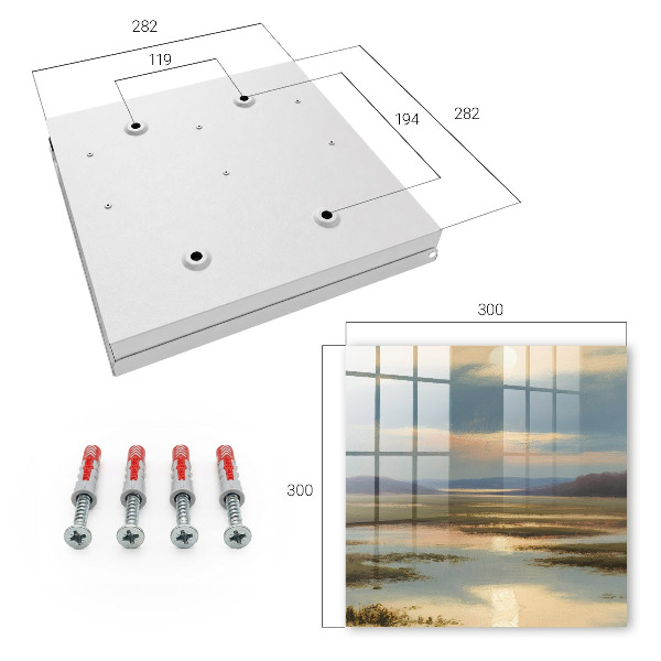 Key storage box Land of Peace
