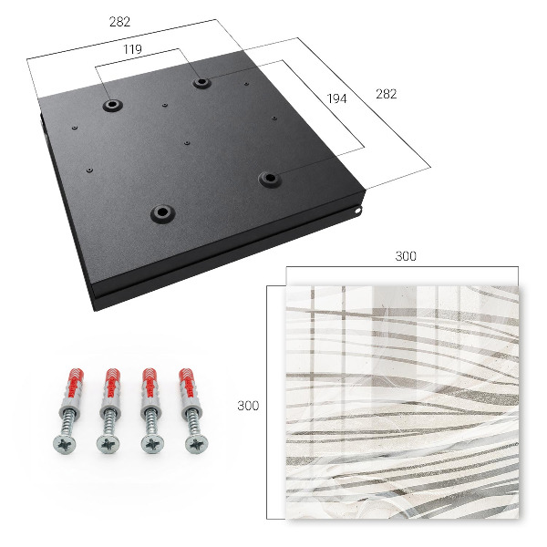 Key box Waves of gray