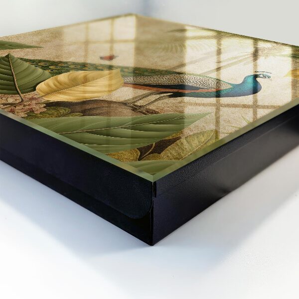 Key storage box Exotic landscape