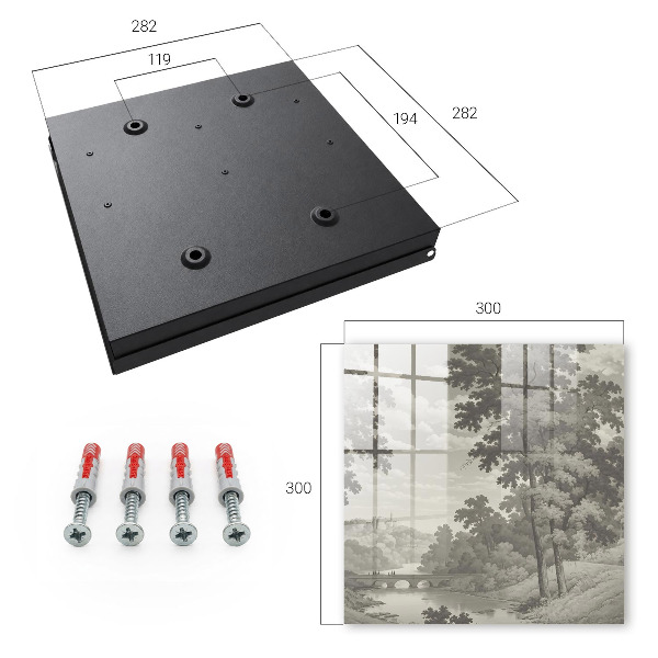 Key storage box A peaceful country