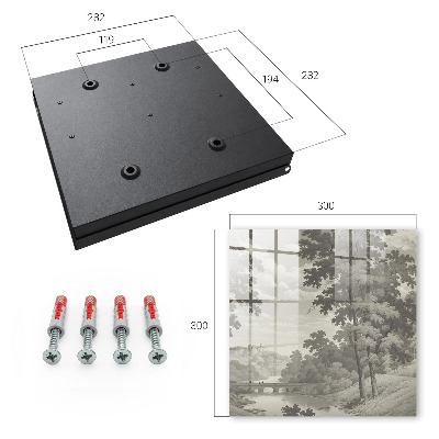 Key storage box A peaceful country