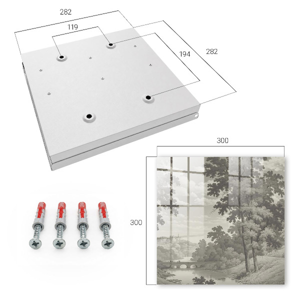 Key storage box A peaceful country