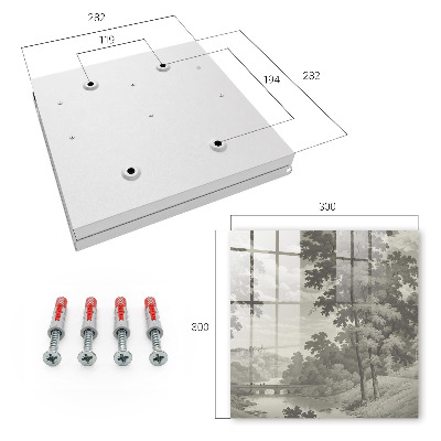 Key storage box A peaceful country