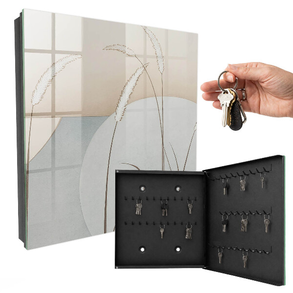 Key storage box Natural grasses