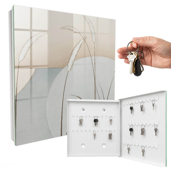 Key storage box Natural grasses