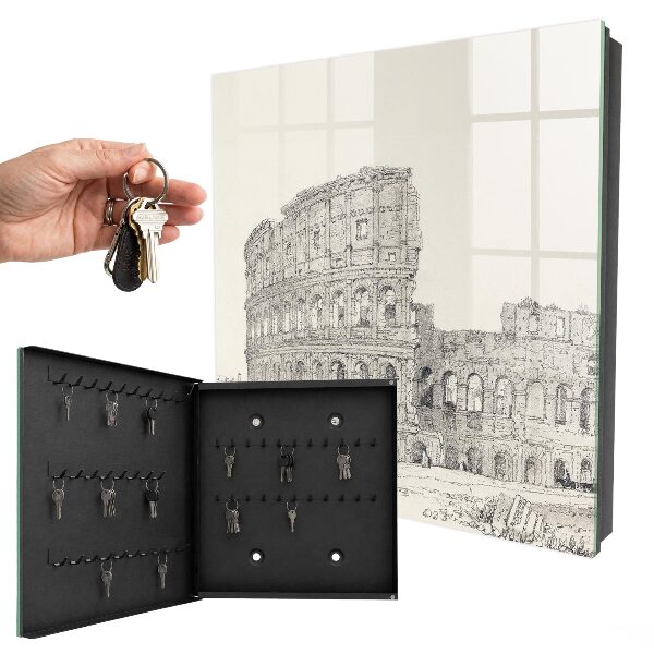 Key cabinet for wall Ancient amphitheater