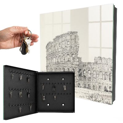 Key cabinet for wall Ancient amphitheater