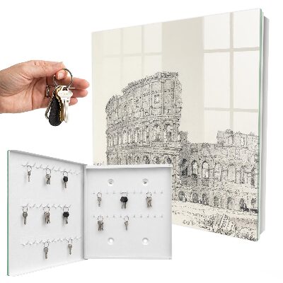 Key cabinet for wall Ancient amphitheater