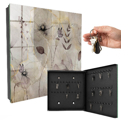Key storage box Delicate flora
