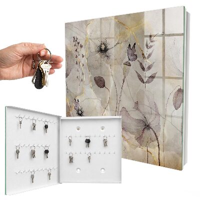 Key storage box Delicate flora