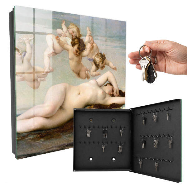 Key storage box The Birth of Venus by Alexandre Cabanel
